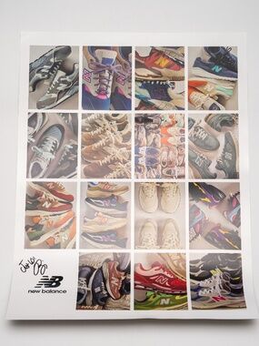 Signed by Ronnie Fieg Kith New Balance Poster